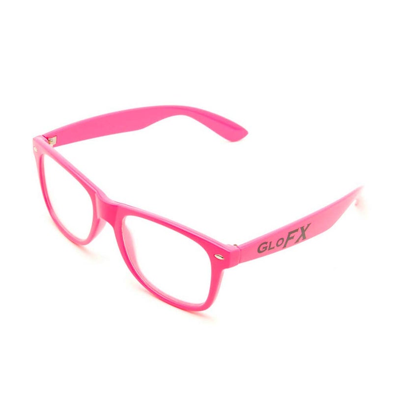 GloFX Ultimate Heart Diffraction Glasses - 3D Rainbow Hearts Effect with Pink Frames - Great Festival, Concert, and Rave Accessory - Image 5